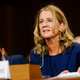 Christine Blasey Ford testifies before the U.S. Senate Judiciary Committee on Capitol Hill on Sept. 27, 2018 in Washington, DC.
